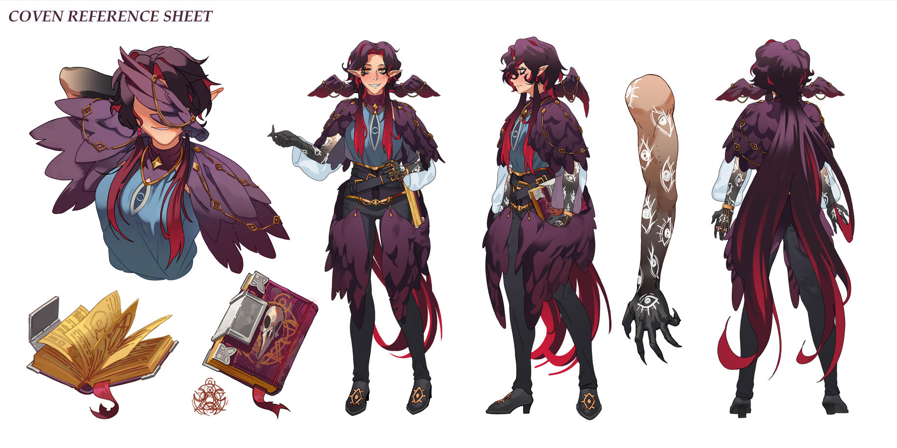 Reference Sheet by Hechium